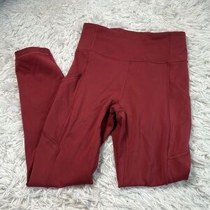 Lululemon Invigorate High-Rise Crop 23" Chianti